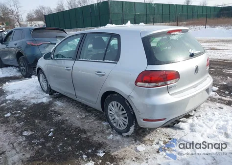 2013 Volkswagen Golf 2.5L 4-Door z USA, uszkodzony, nr VIN WVWDB7AJ0DW130147